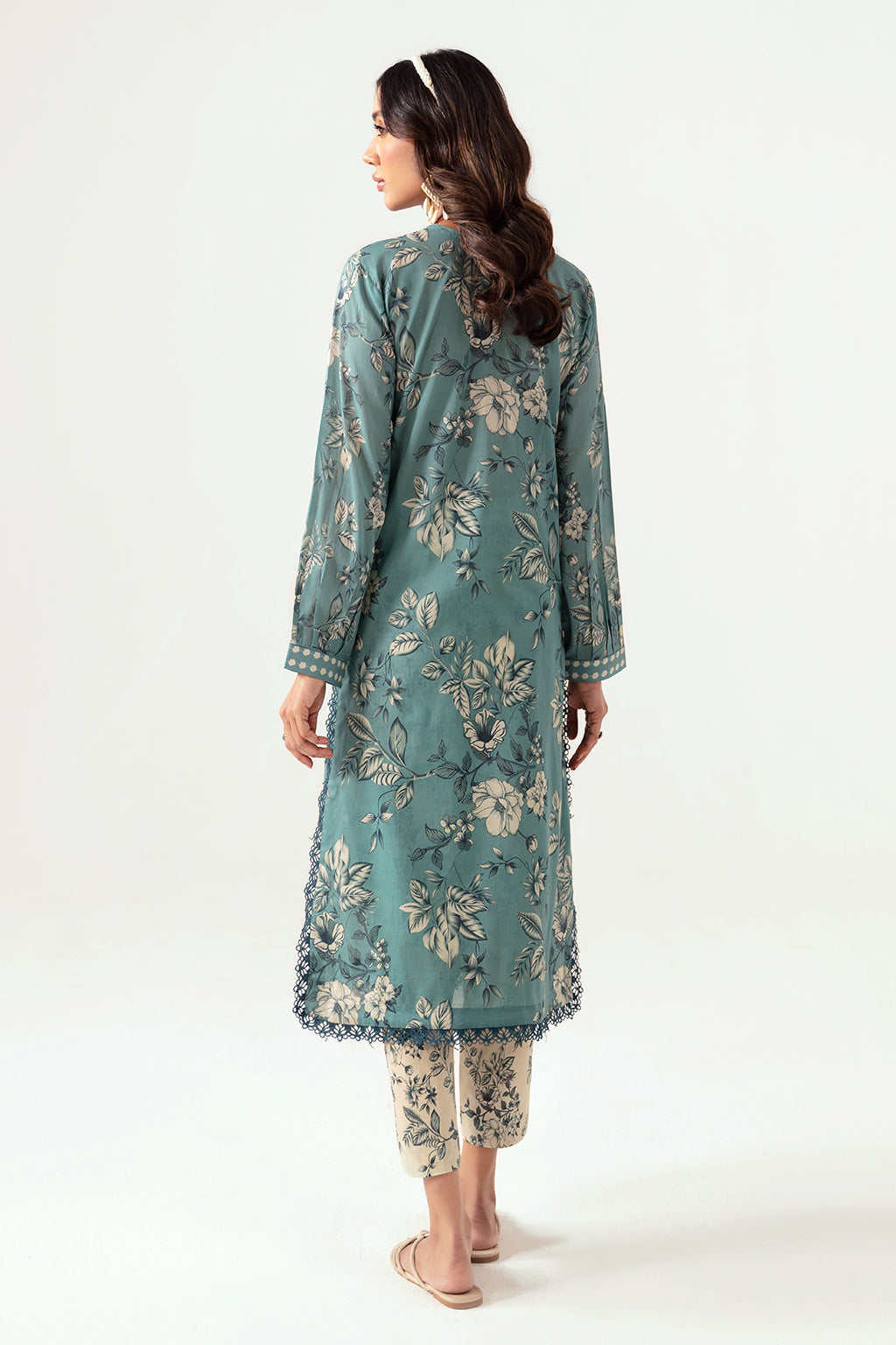 Ramsha | Pinted Lawn | RP-104 - House Of Hania