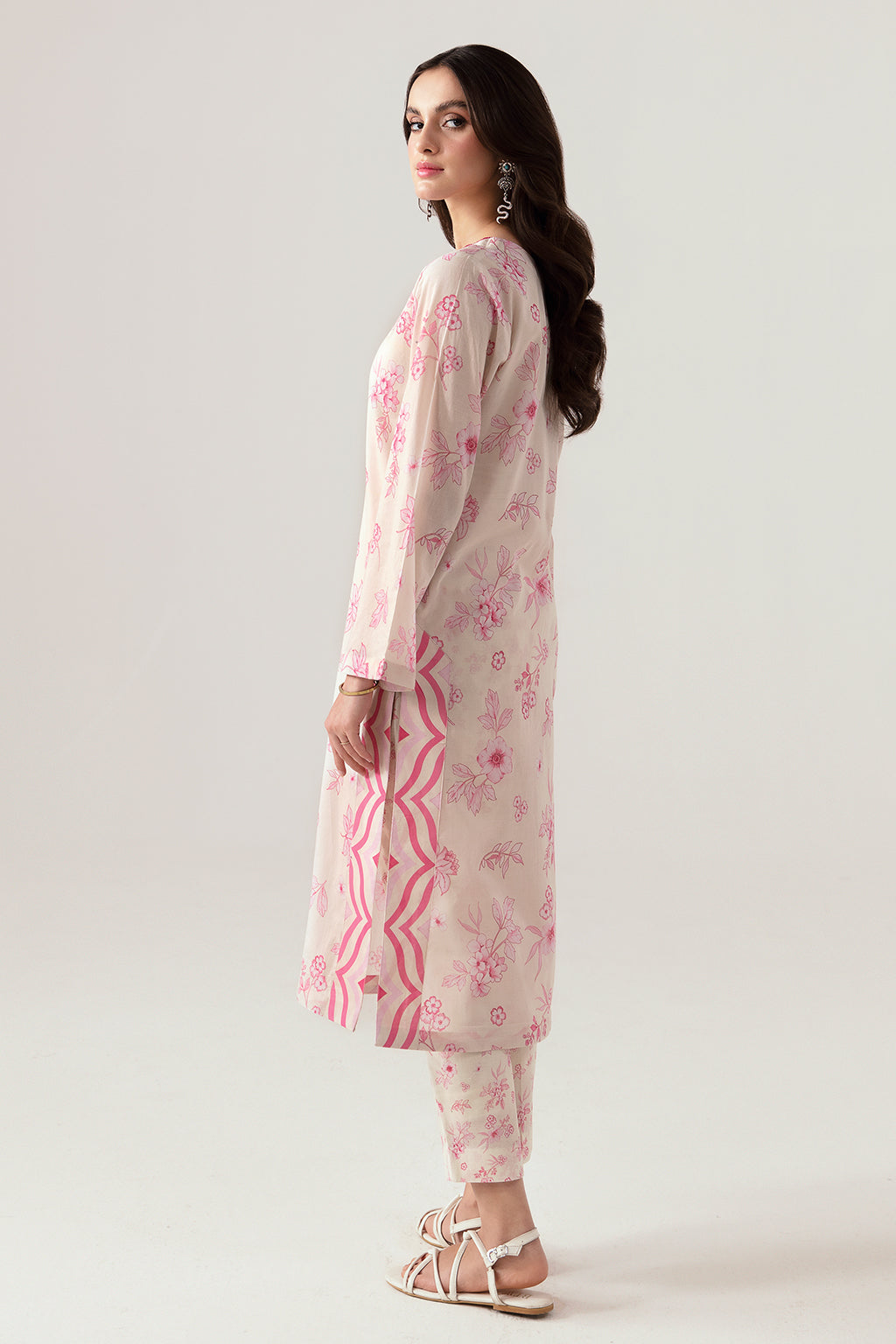 Ramsha | Pinted Lawn | RP-105 - House Of Hania