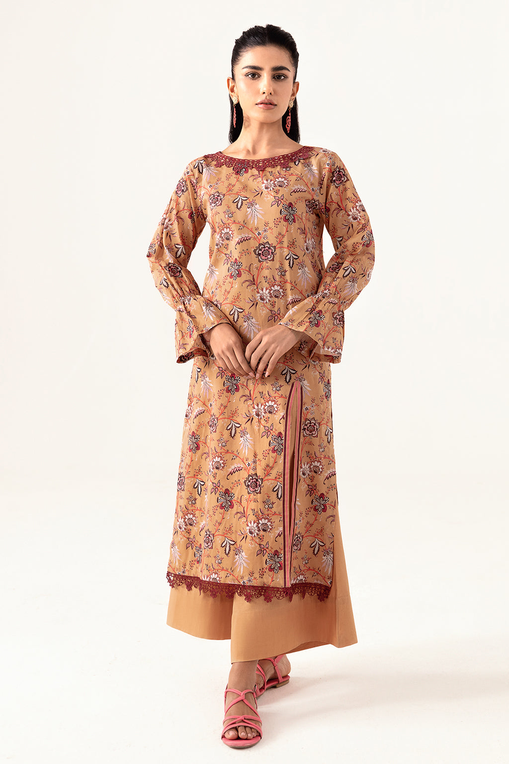 Ramsha | Pinted Lawn | RP-112 - House Of Hania