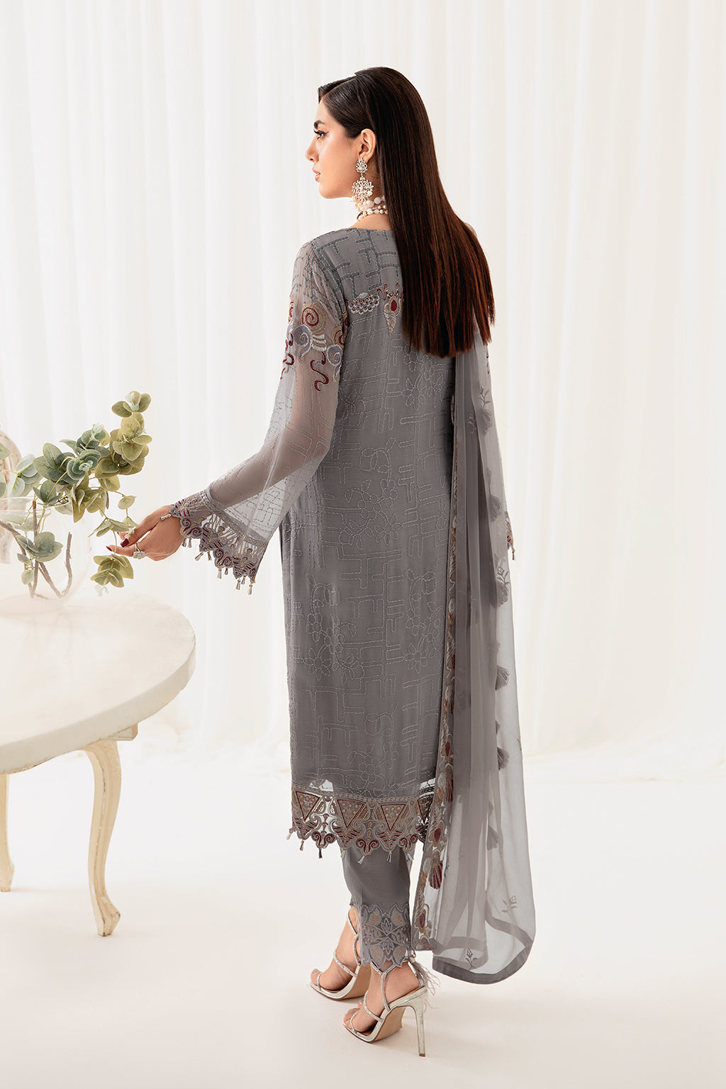 Ramsha | Rangoon Chiffon Collection 24 | D-1006 - House Of Hania