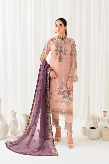 Ramsha | Rangoon Chiffon Collection 24 | D-1007 - House Of Hania