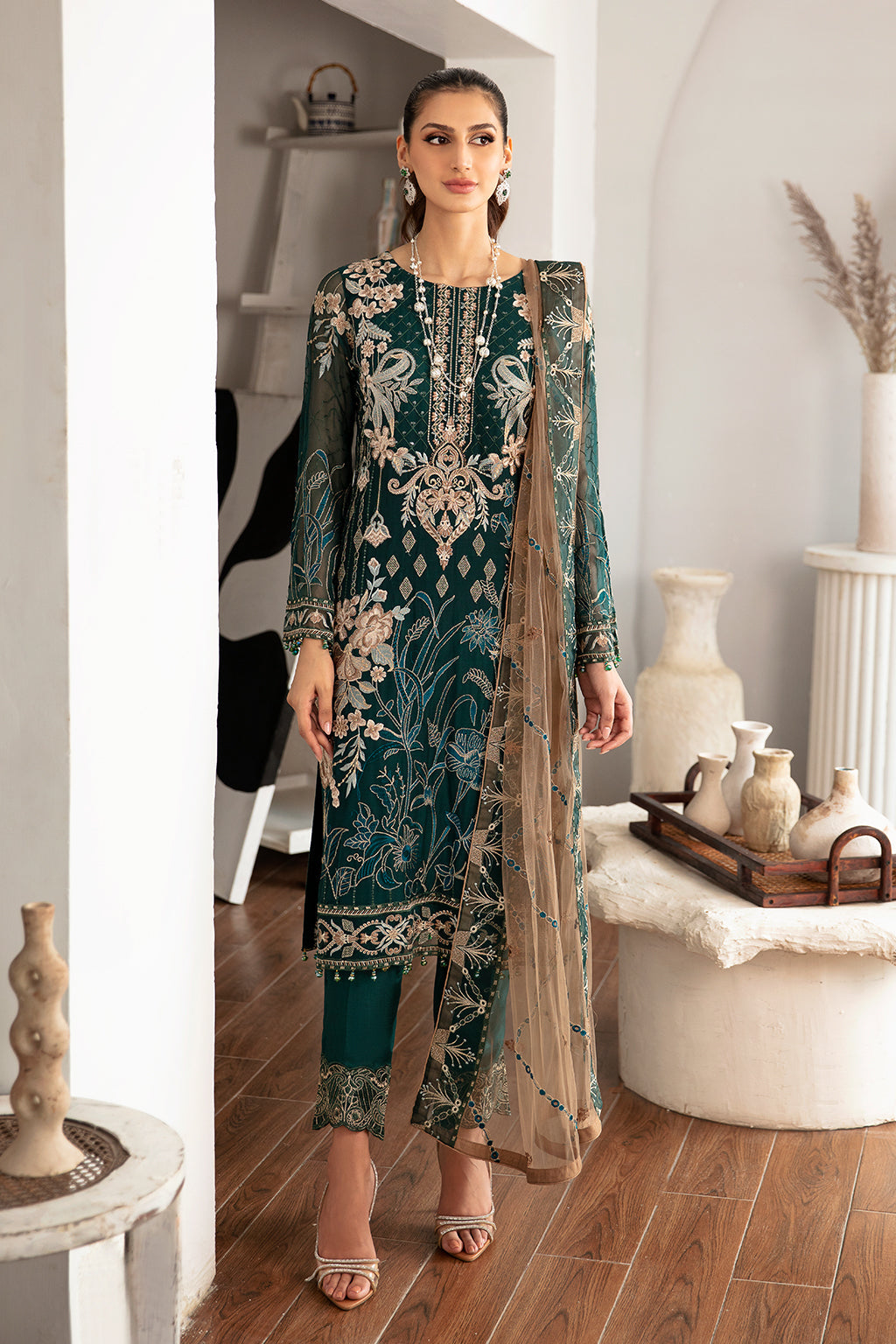 Ramsha | Rangoon Chiffon Collection 24 |D-1101 - House Of Hania
