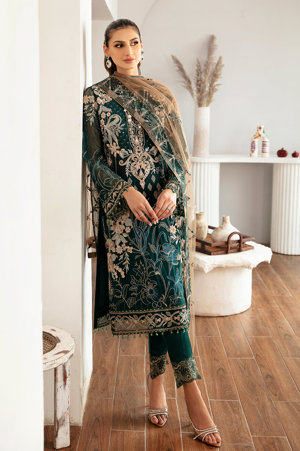 Ramsha | Rangoon Chiffon Collection 24 |D-1101 - House Of Hania