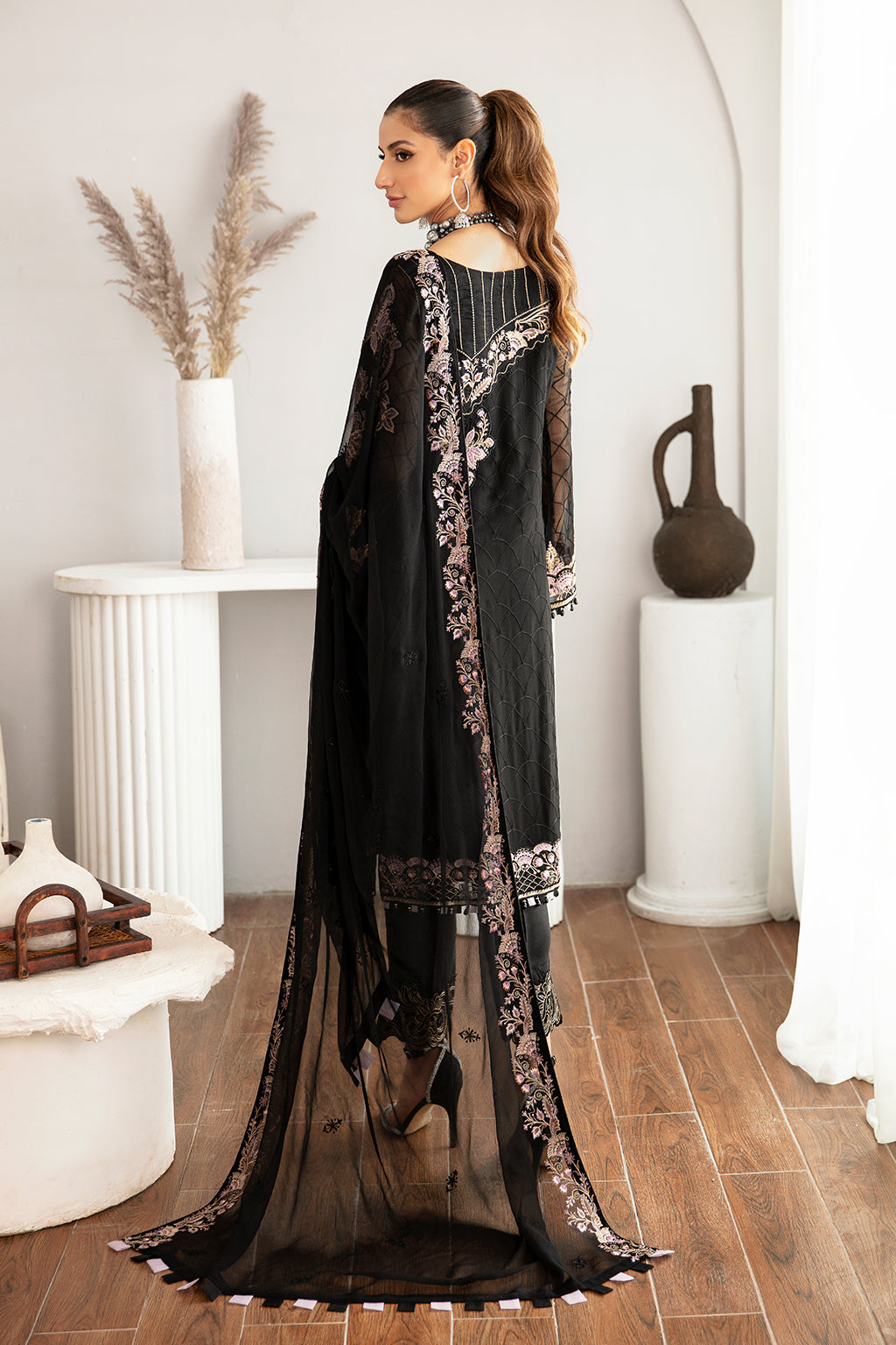 Ramsha | Rangoon Chiffon Collection 24 |D-1106 - House Of Hania