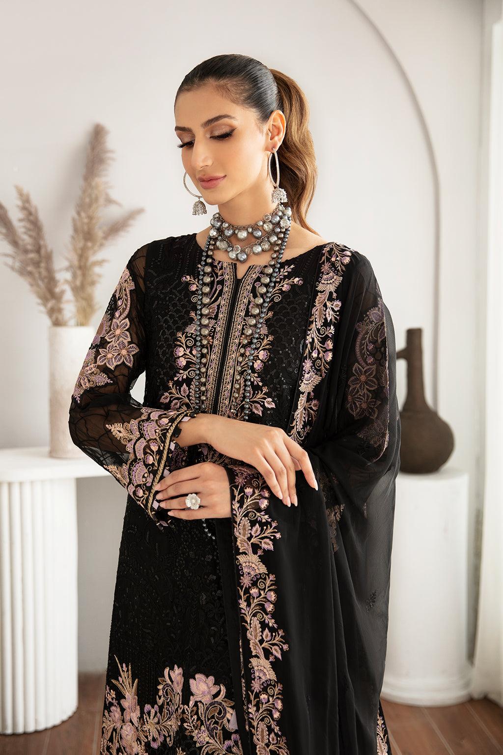 Ramsha | Rangoon Chiffon Collection 24 |D-1106 - House Of Hania
