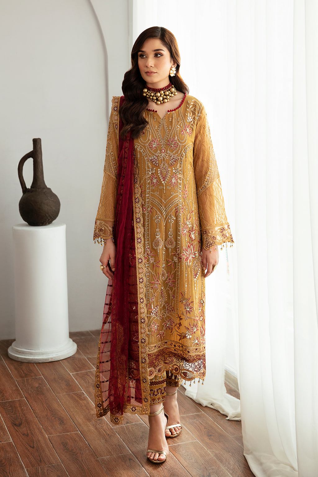 Ramsha | Rangoon Chiffon Collection 24 |D-1110 - House Of Hania