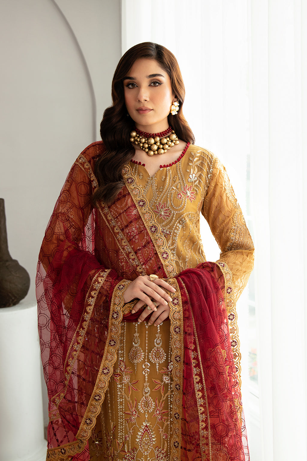 Ramsha | Rangoon Chiffon Collection 24 |D-1110 - House Of Hania