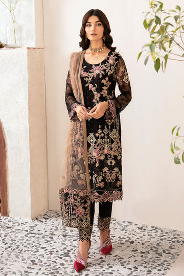 Ramsha | Rangoon Chiffon Collection 24 | D-1204 - House Of Hania