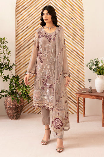 Ramsha | Rangoon Chiffon Collection 24 | D-1206 - House Of Hania