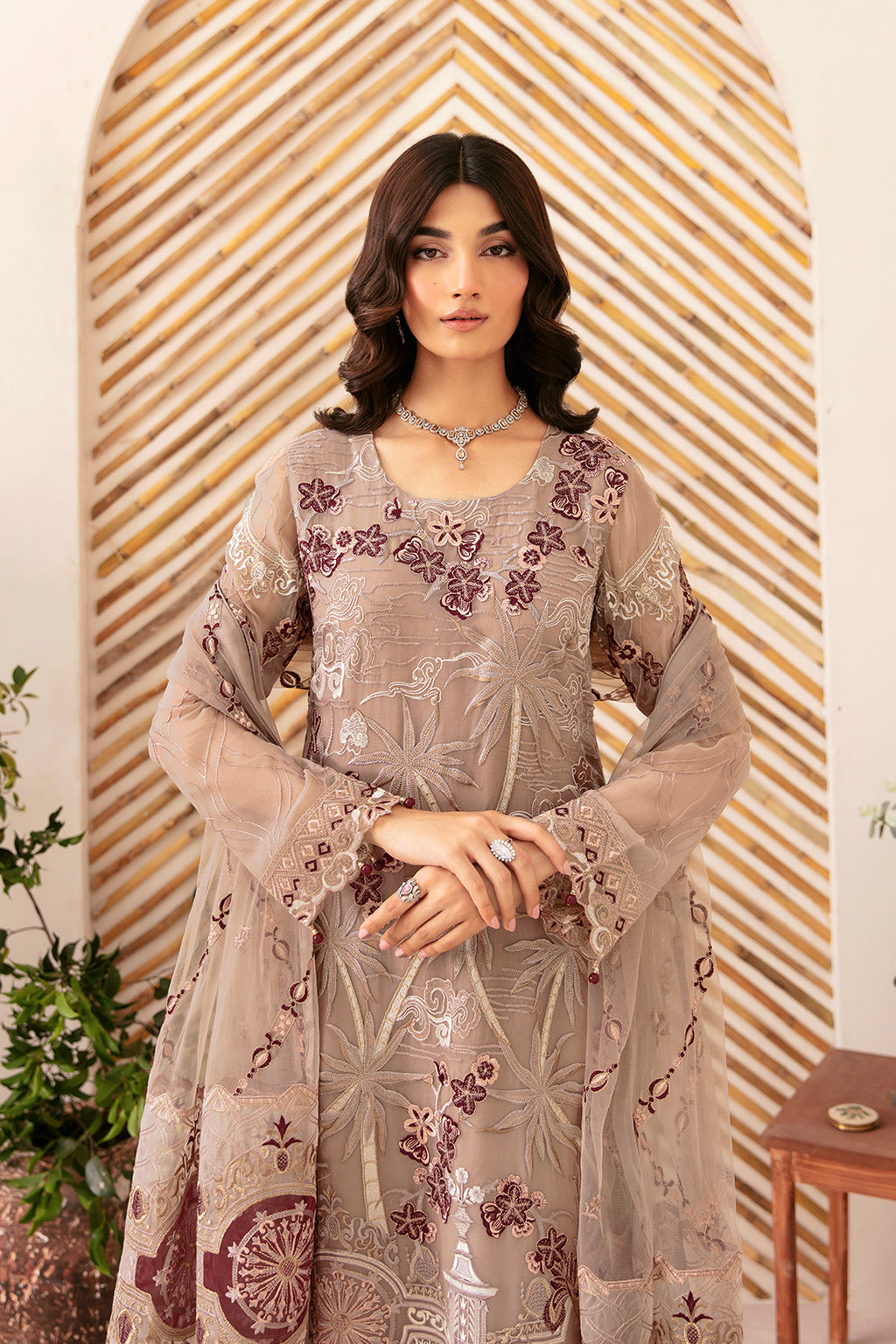 Ramsha | Rangoon Chiffon Collection 24 | D-1206 - House Of Hania