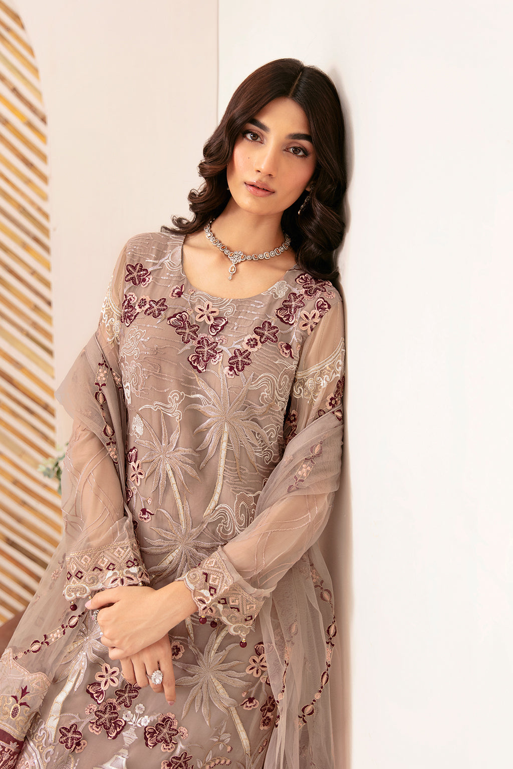 Ramsha | Rangoon Chiffon Collection 24 | D-1206 - House Of Hania