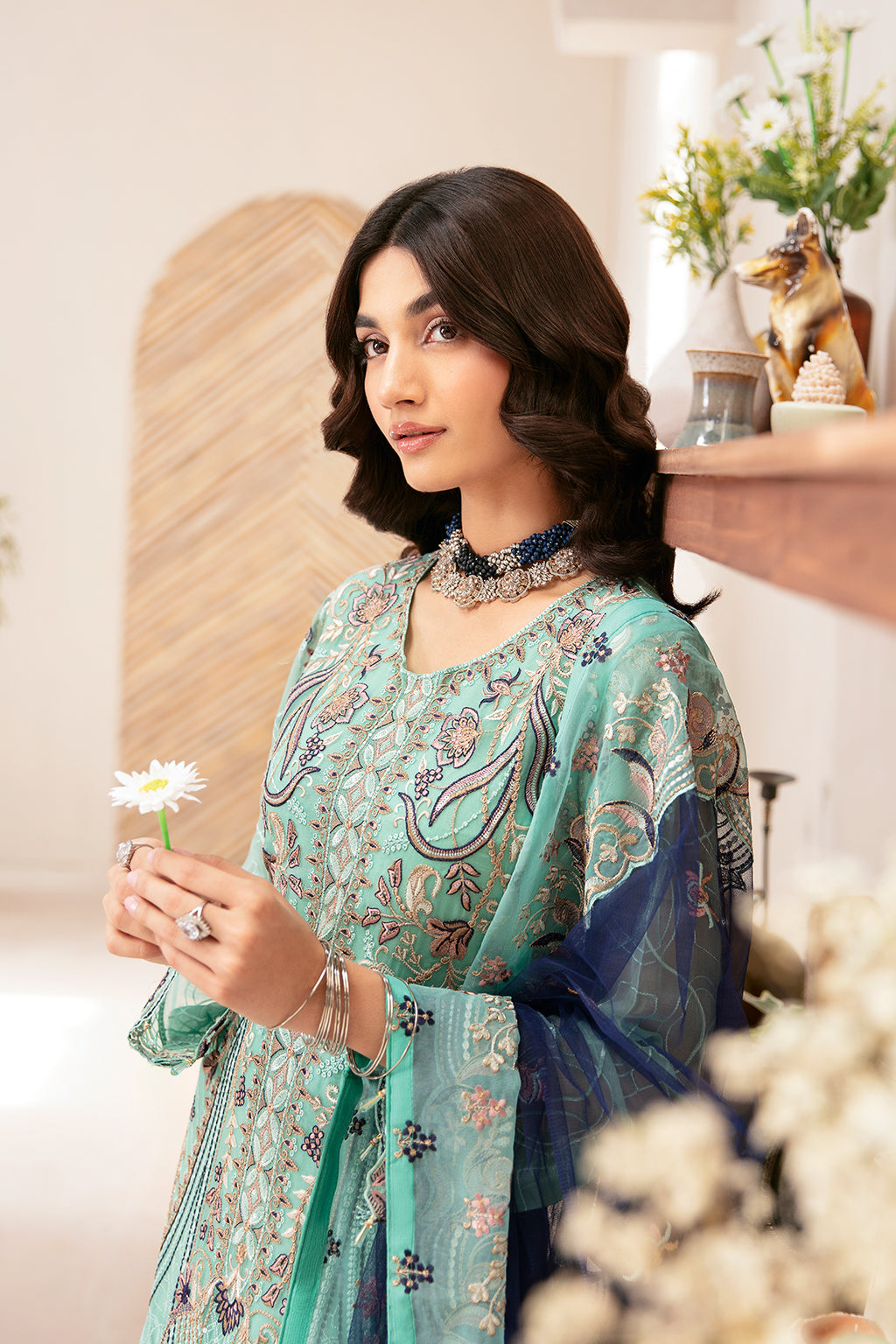 Ramsha | Rangoon Chiffon Collection 24 | D-1207 - House Of Hania