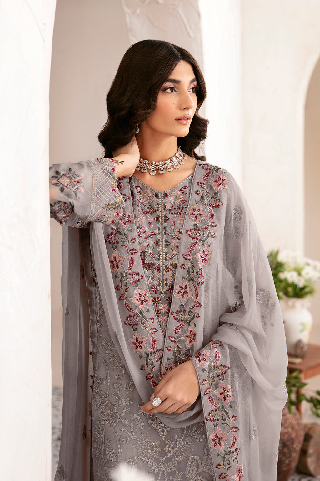 Ramsha | Rangoon Chiffon Collection 24 | D-1210 - House Of Hania