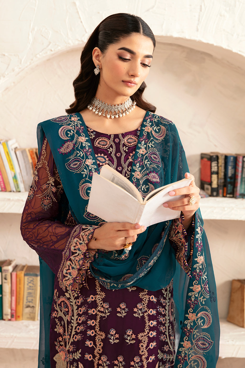 Ramsha | Rangoon Chiffon Collection 24 | D-1211 - House Of Hania