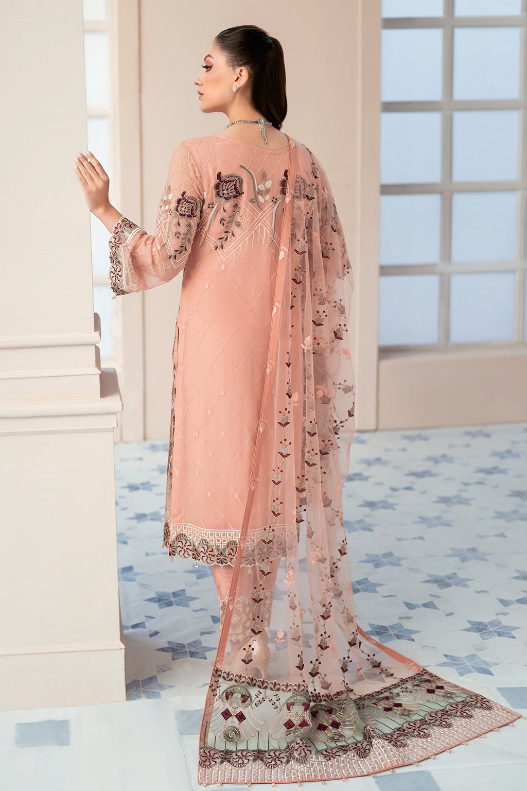 Ramsha | Rangoon Chiffon Collection 24 | D-901 - House Of Hania
