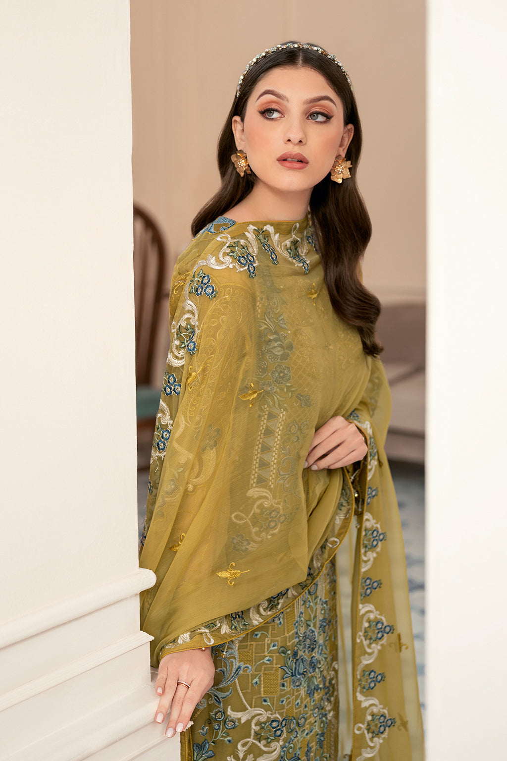Ramsha | Rangoon Chiffon Collection 24 | D-903 - House Of Hania