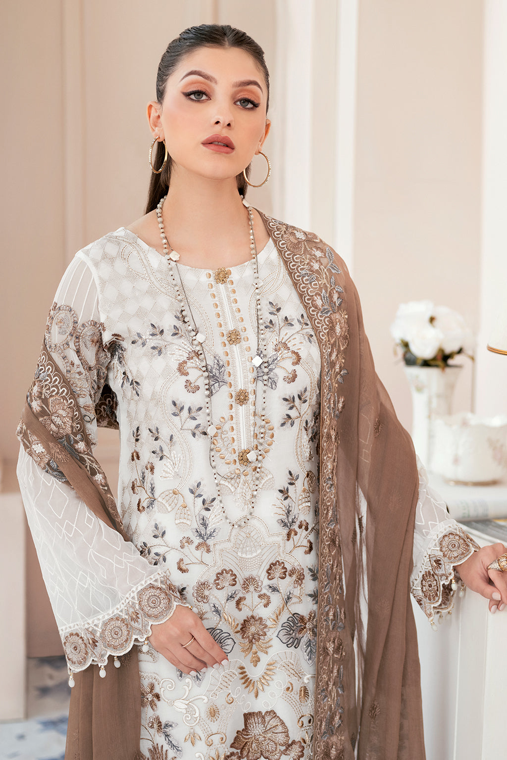 Ramsha | Rangoon Chiffon Collection 24 | D-911 - House Of Hania