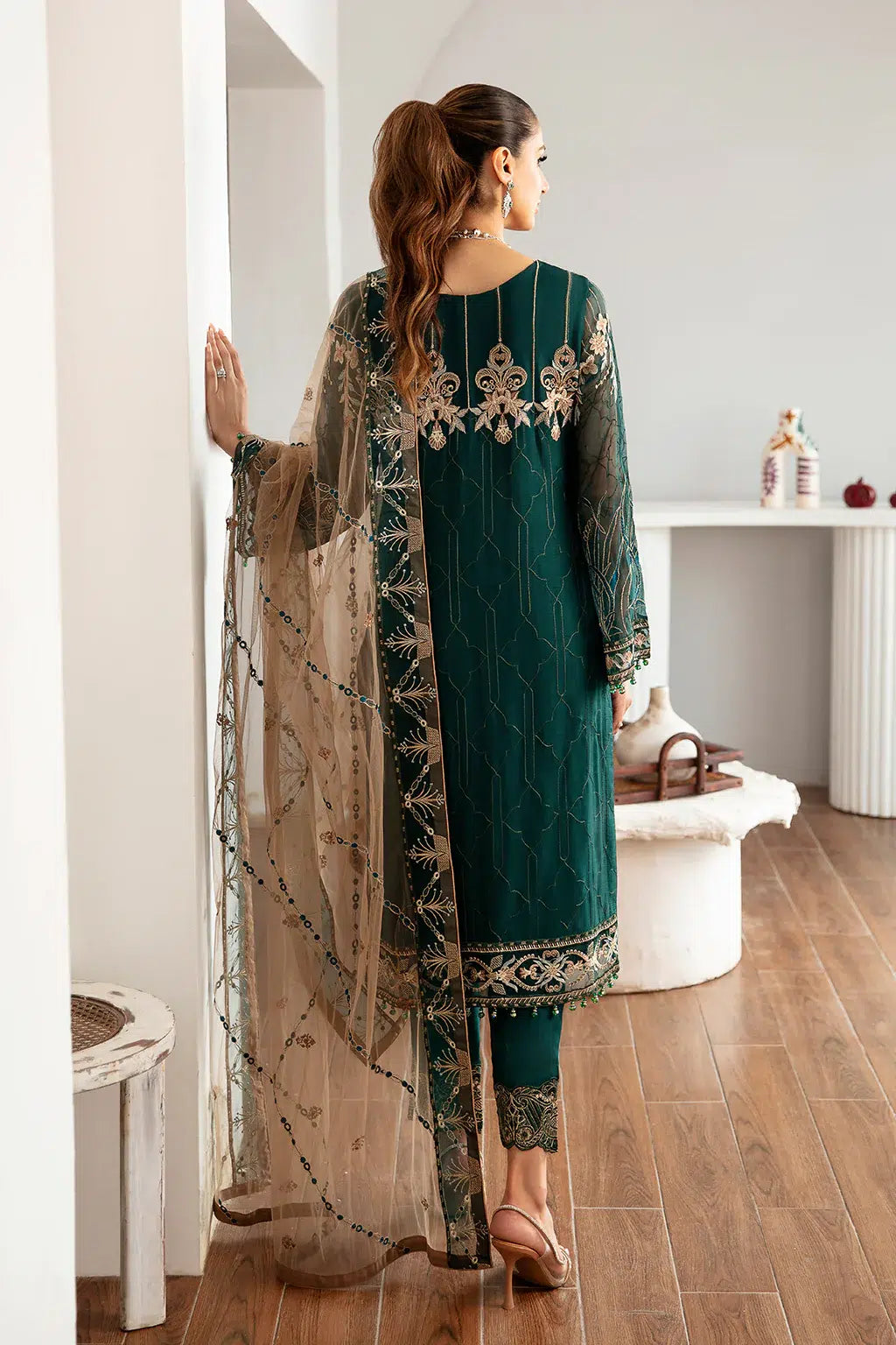 Ramsha | Rangoon Chiffon Collection | D-1101 - House Of Hania