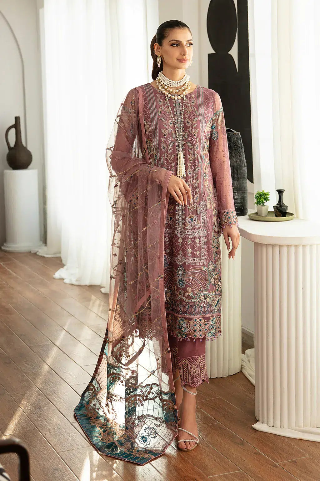Ramsha | Rangoon Chiffon Collection | D-1102 - House Of Hania