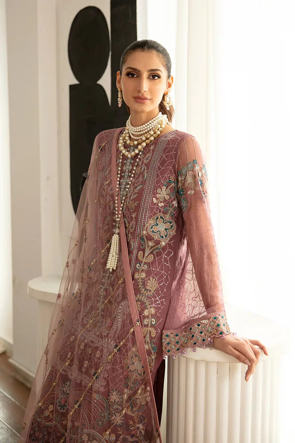 Ramsha | Rangoon Chiffon Collection | D-1102 - House Of Hania