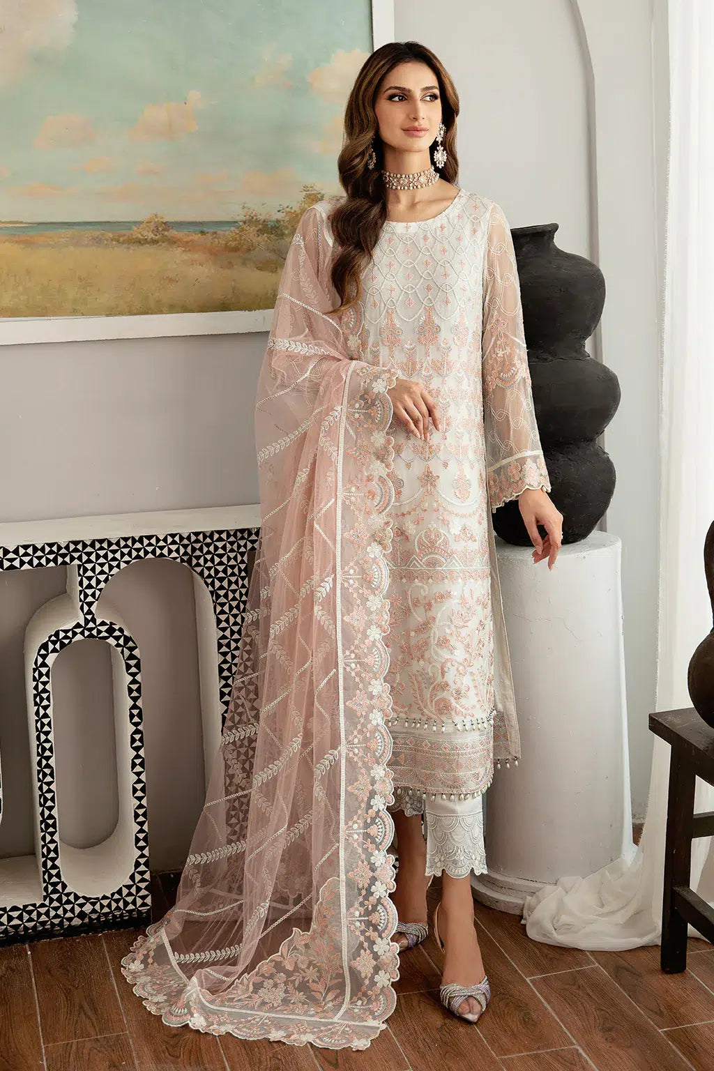 Ramsha | Rangoon Chiffon Collection | D-1103 - House Of Hania