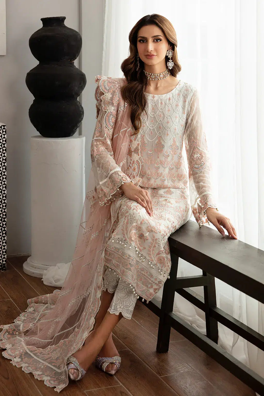 Ramsha | Rangoon Chiffon Collection | D-1103 - House Of Hania