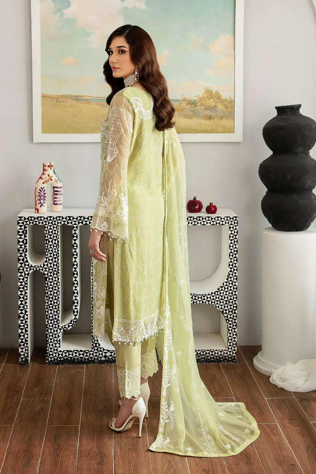 Ramsha | Rangoon Chiffon Collection | D-1105 - House Of Hania
