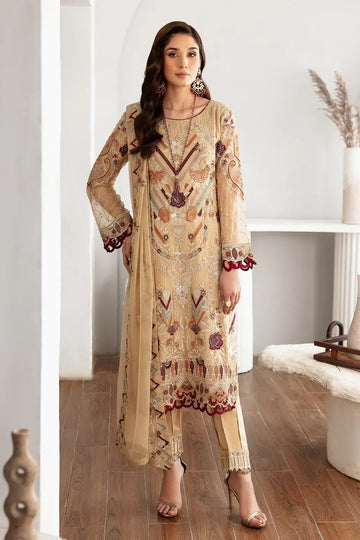 Ramsha | Rangoon Chiffon Collection | D-1108 - House Of Hania