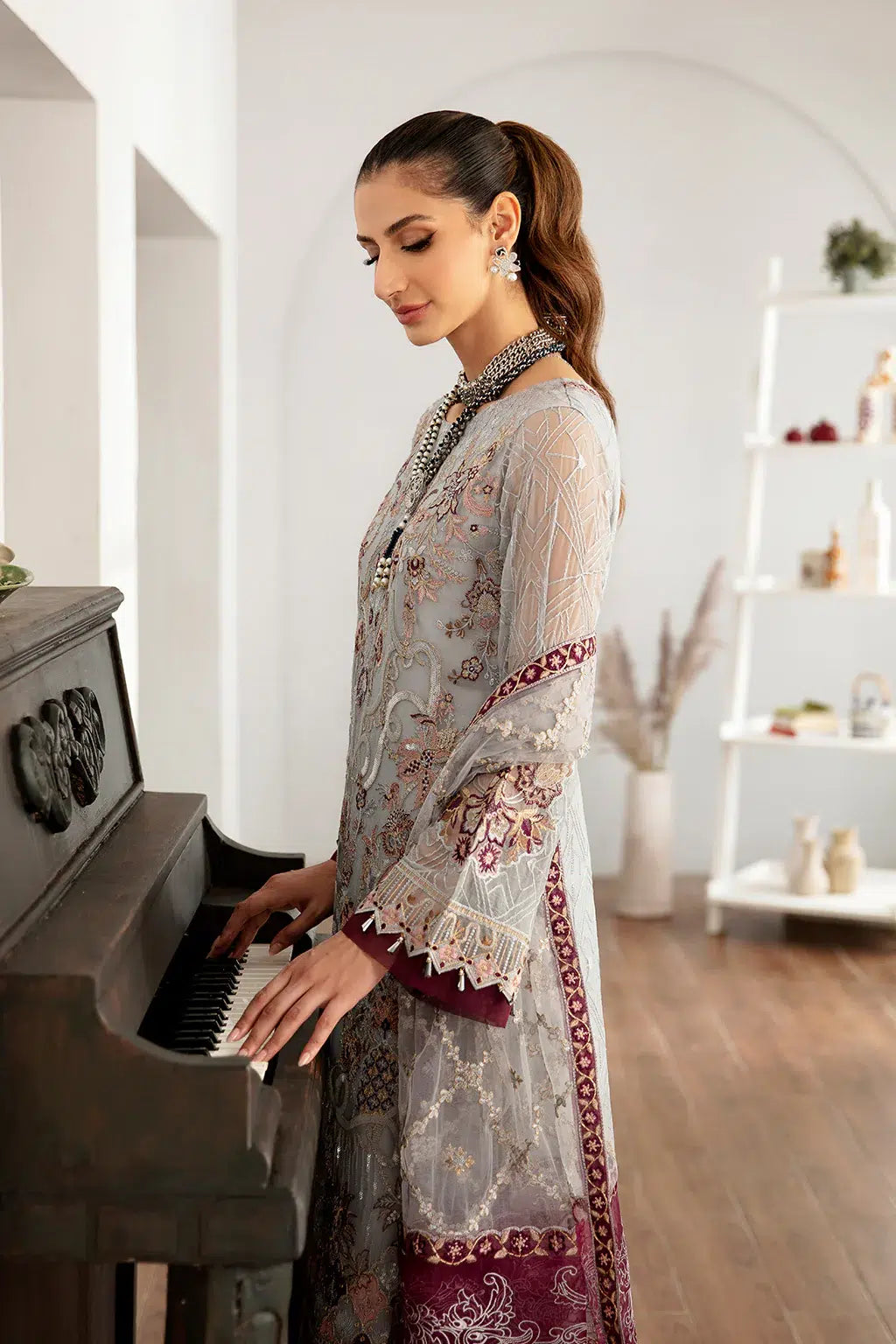 Ramsha | Rangoon Chiffon Collection | D-1109 - House Of Hania