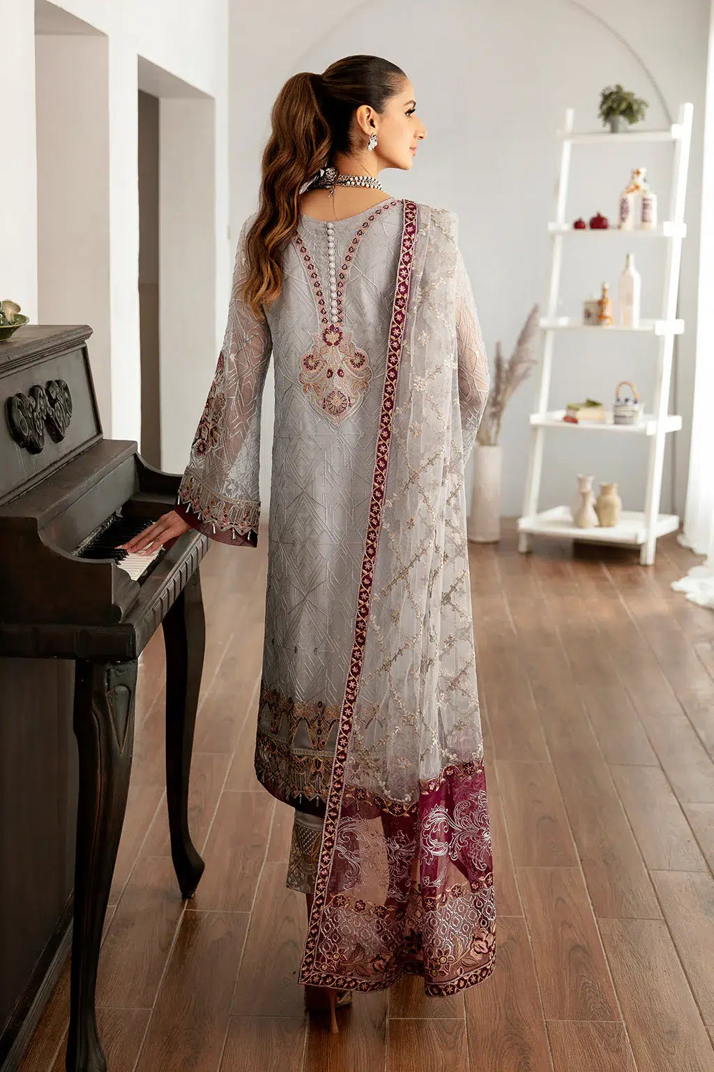 Ramsha | Rangoon Chiffon Collection | D-1109 - House Of Hania