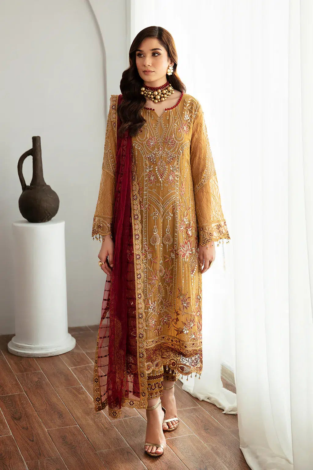 Ramsha | Rangoon Chiffon Collection | D-1110 - House Of Hania
