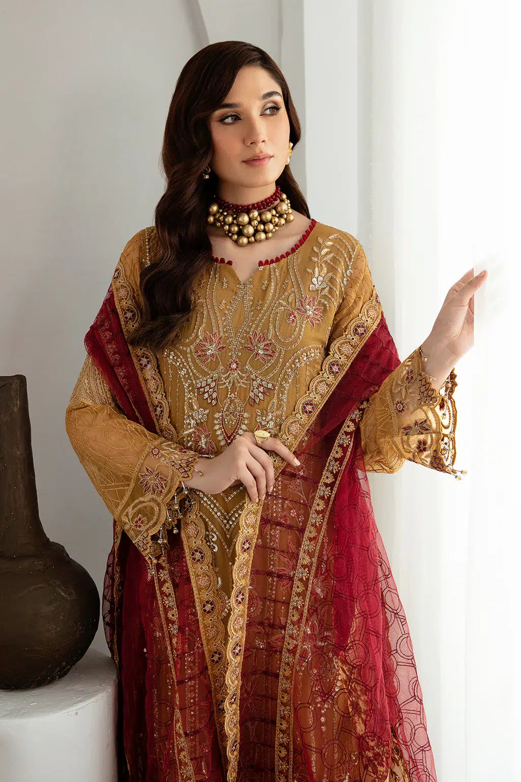 Ramsha | Rangoon Chiffon Collection | D-1110 - House Of Hania