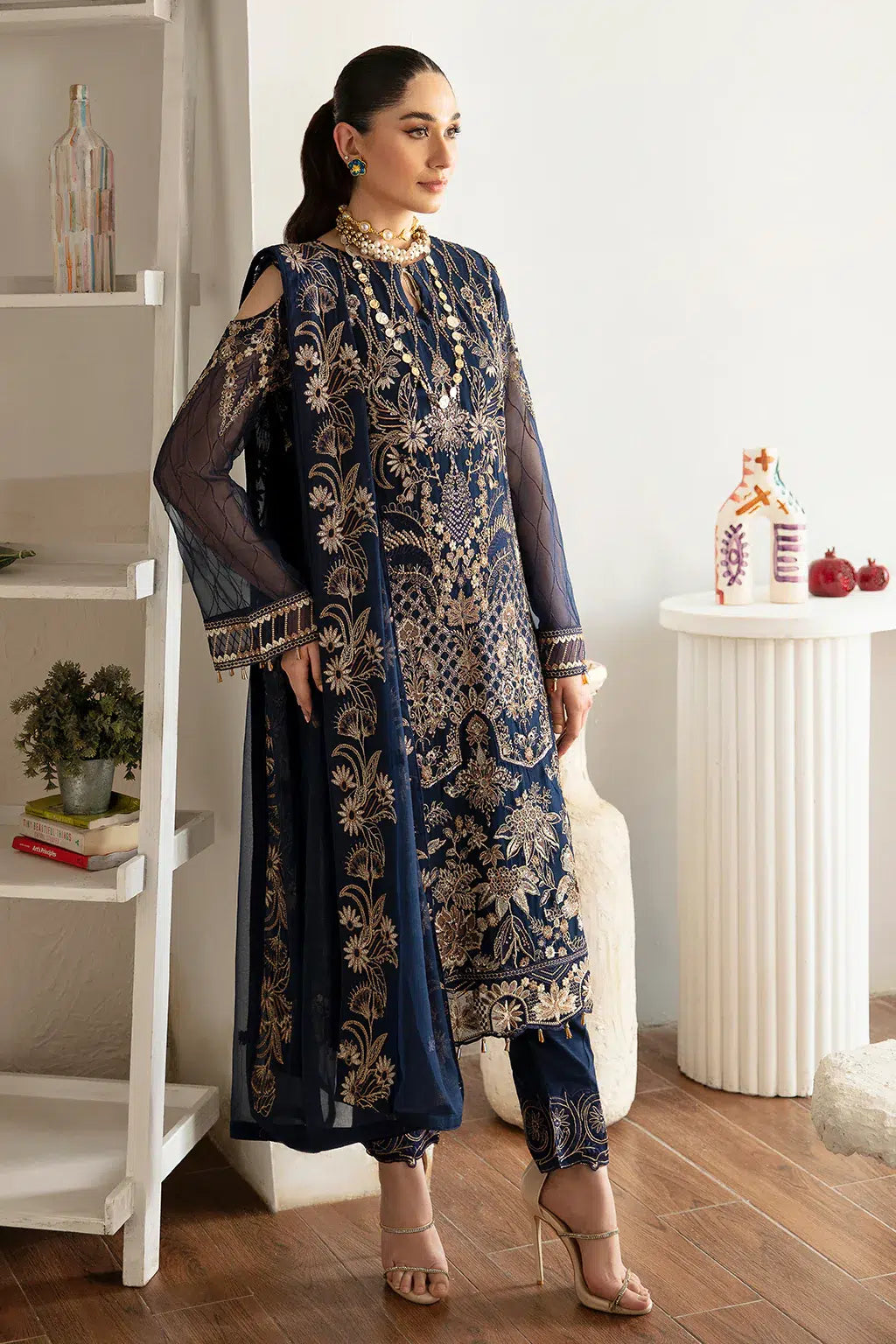 Ramsha | Rangoon Chiffon Collection | D-1111 - House Of Hania