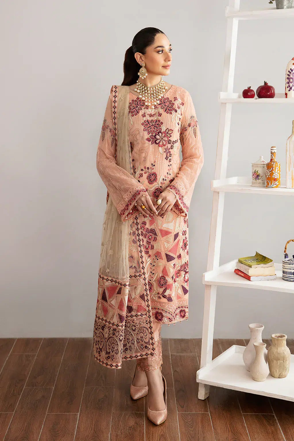 Ramsha | Rangoon Chiffon Collection | D-1112 - House Of Hania