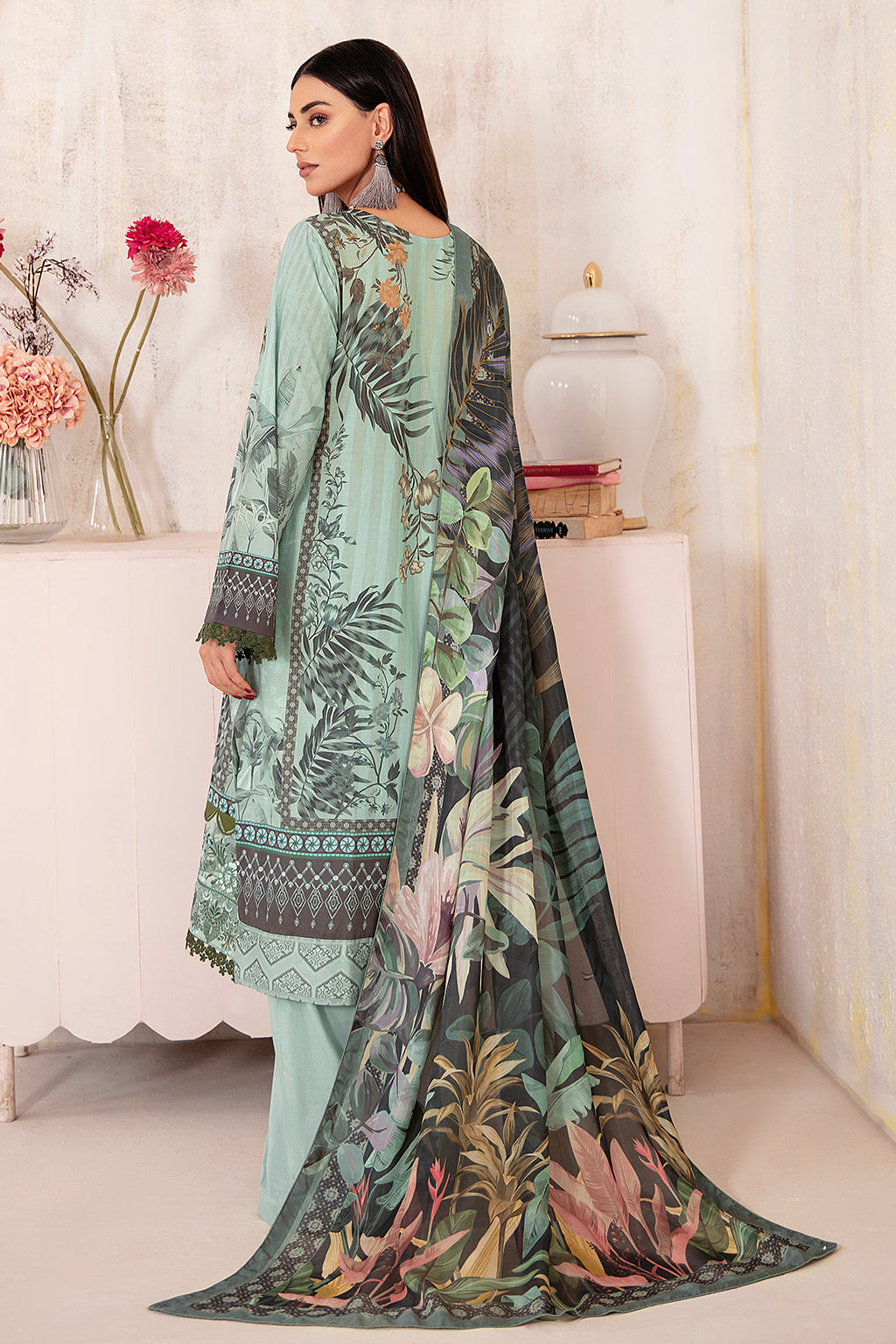 Ramsha | Rangrez Lawn Collection | N-301 - House Of Hania
