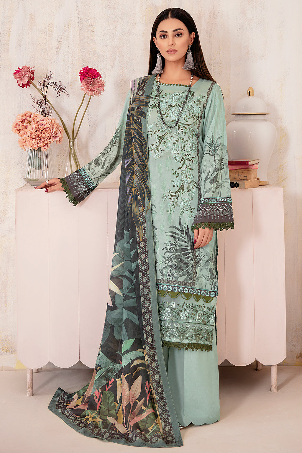 Ramsha | Rangrez Lawn Collection | N-301 - House Of Hania