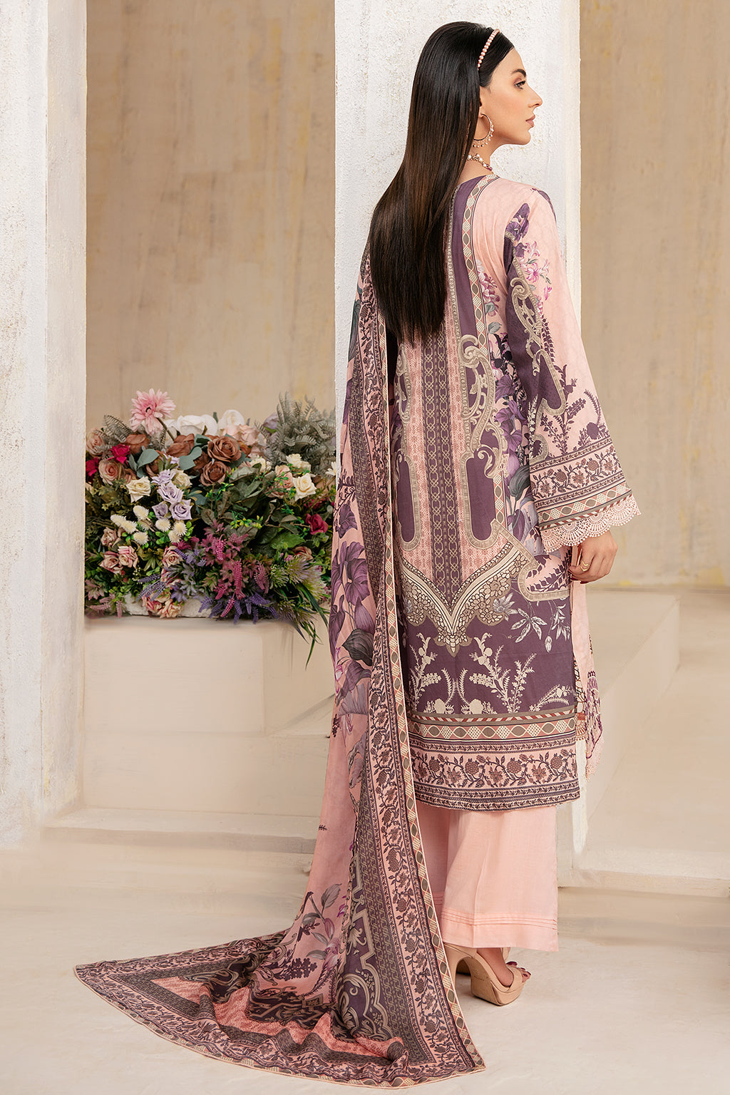 Ramsha | Rangrez Lawn Collection | N-306 - House Of Hania