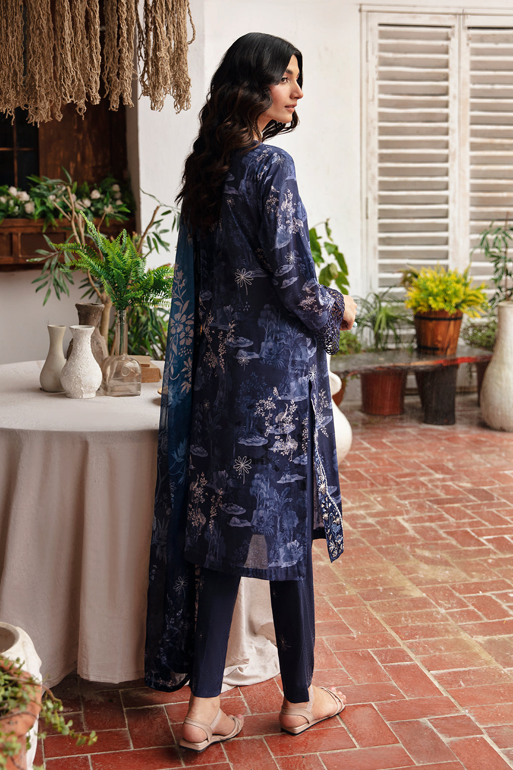 Ramsha | Rangrez Lawn Collection | N-404 - House Of Hania
