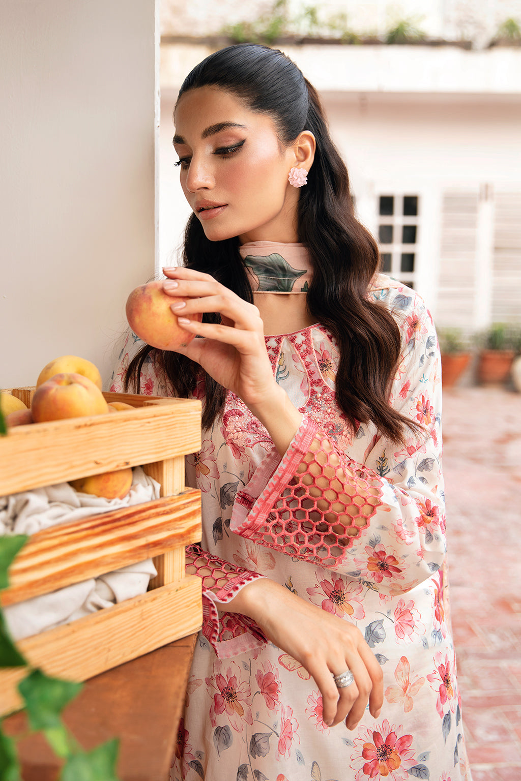 Ramsha | Rangrez Lawn Collection | N-406 - House Of Hania