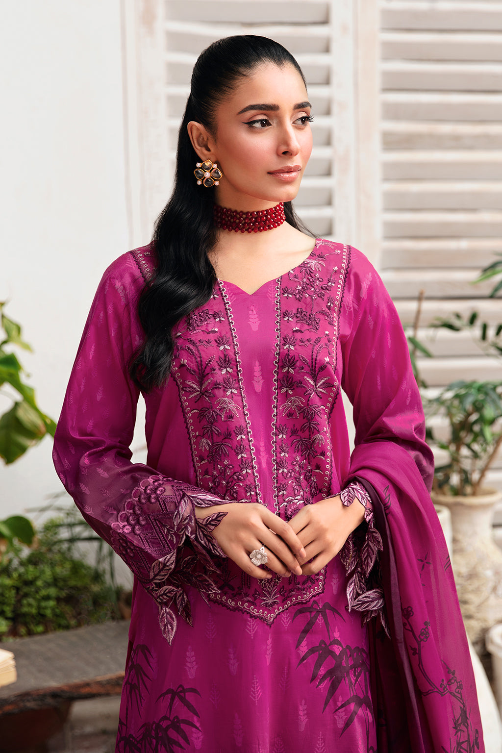 Ramsha | Rangrez Lawn Collection | N-408 - House Of Hania