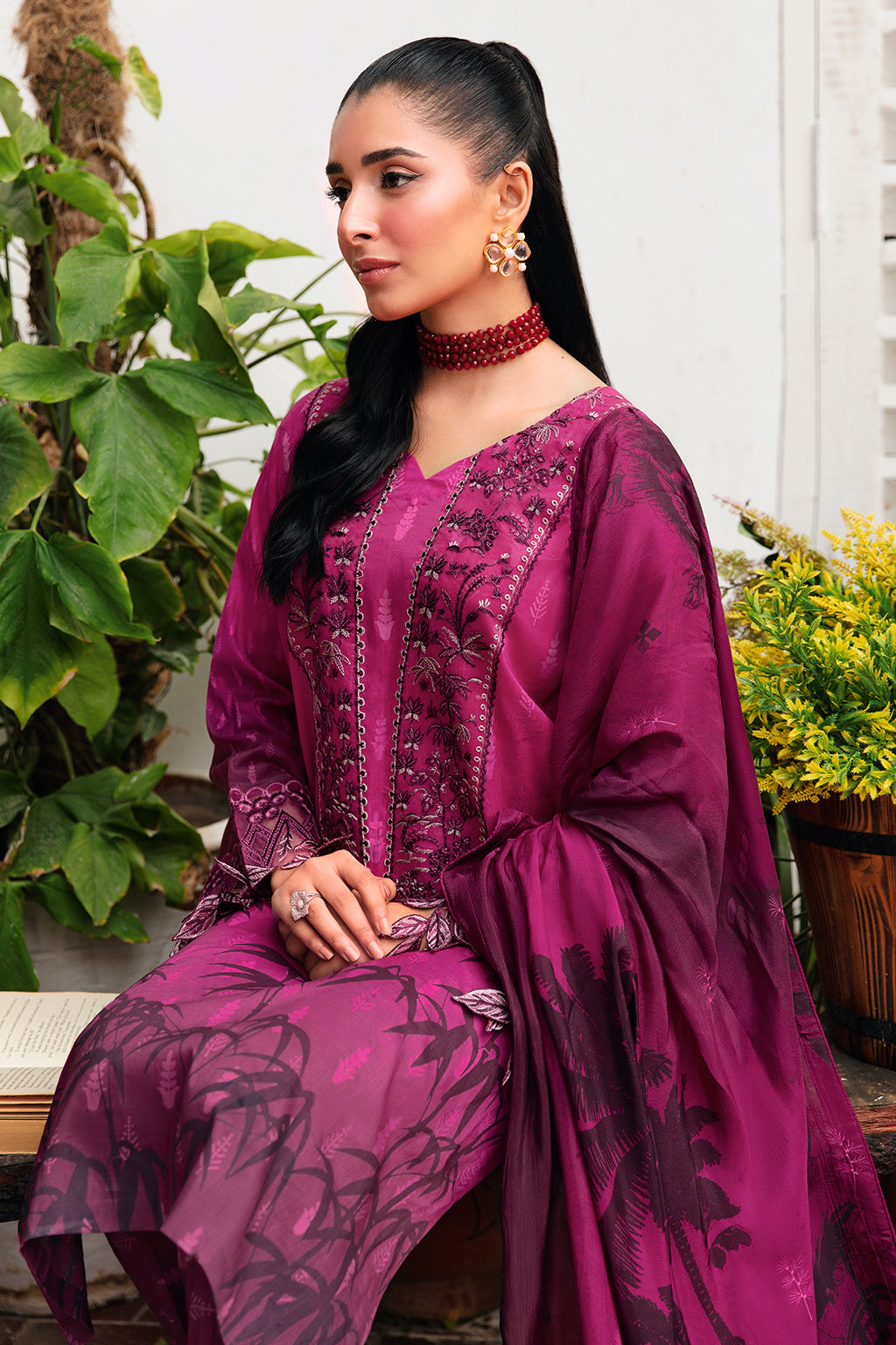 Ramsha | Rangrez Lawn Collection | N-408 - House Of Hania