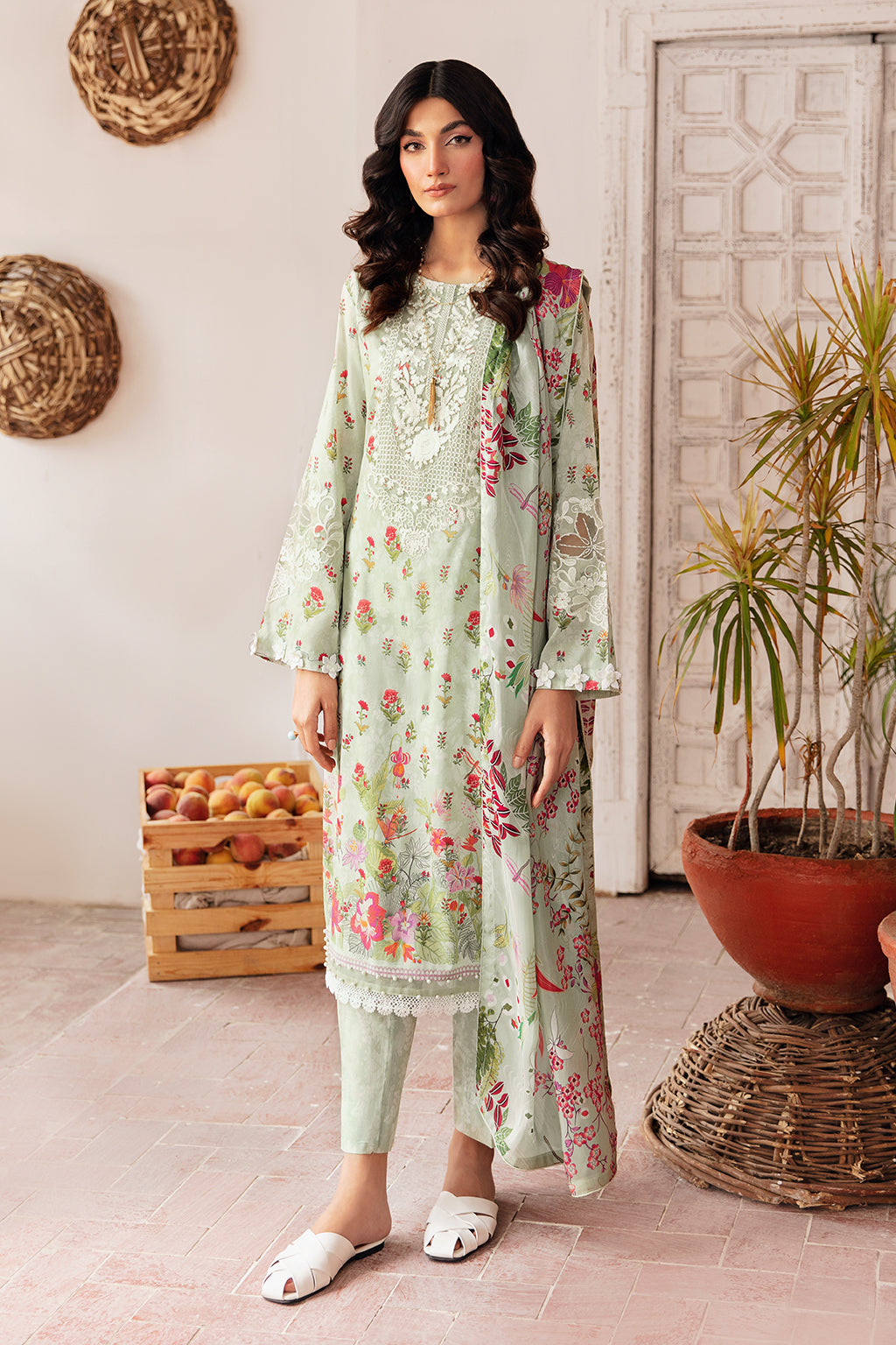 Ramsha | Rangrez Lawn Collection | N-409 - House Of Hania