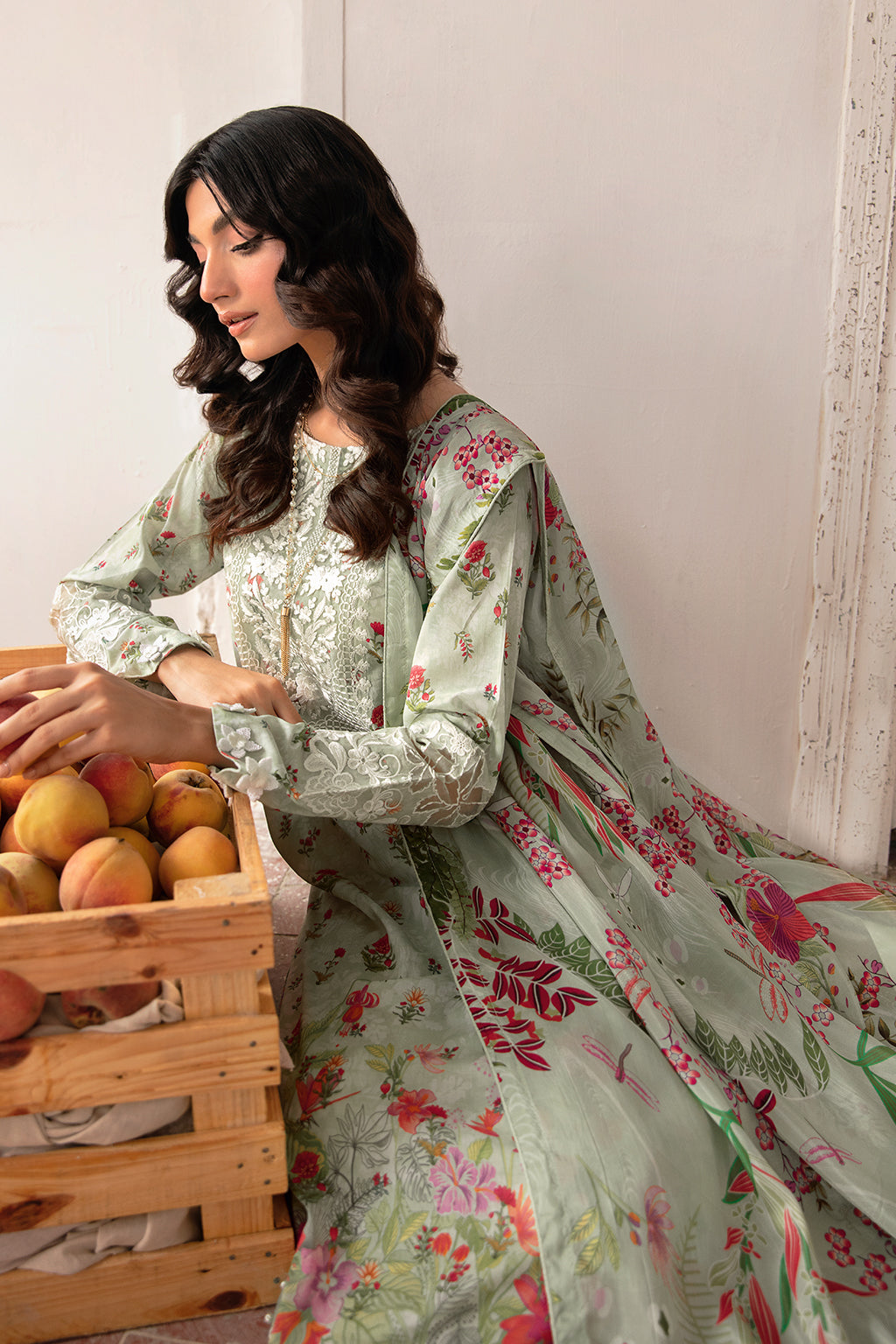 Ramsha | Rangrez Lawn Collection | N-409 - House Of Hania