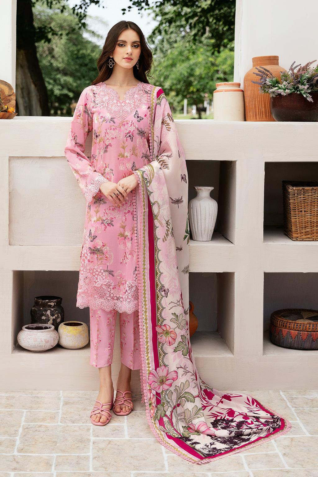 Ramsha | Rangrez Lawn Collection | N-502 - House Of Hania