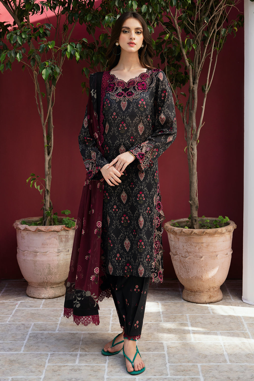 Ramsha | Rangrez Lawn Collection | N-503 - House Of Hania