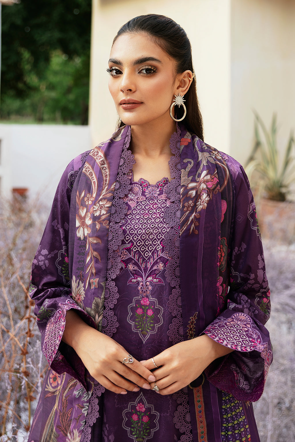 Ramsha | Rangrez Lawn Collection | N-506 - House Of Hania