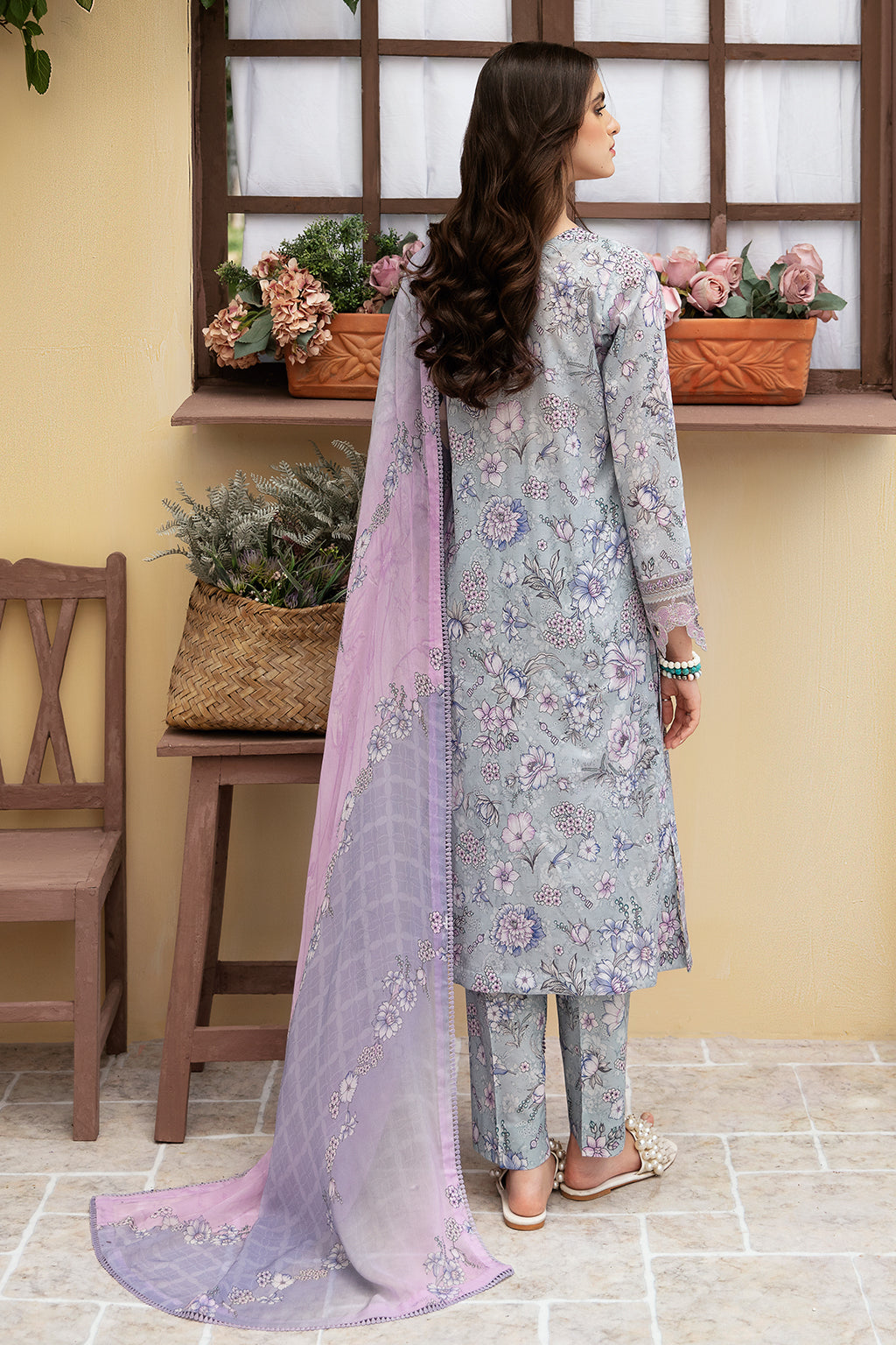 Ramsha | Rangrez Lawn Collection | N-508 - House Of Hania