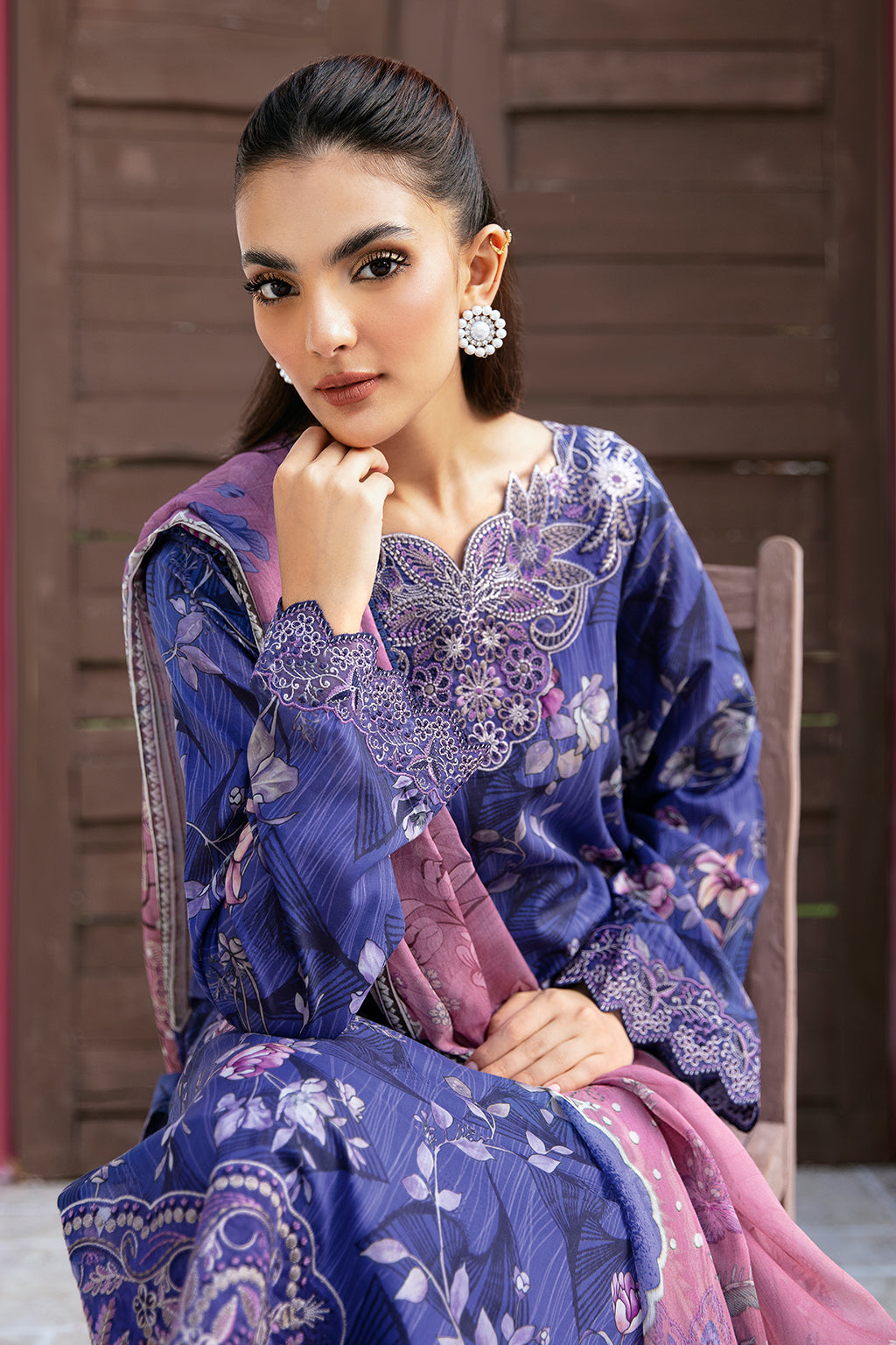 Ramsha | Rangrez Lawn Collection | N-509 - House Of Hania