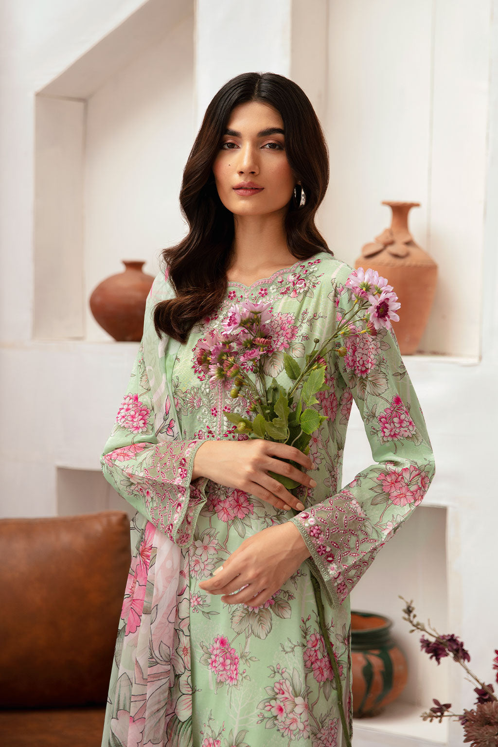 Ramsha | Rangrez Lawn Collection | N-702 - House Of Hania