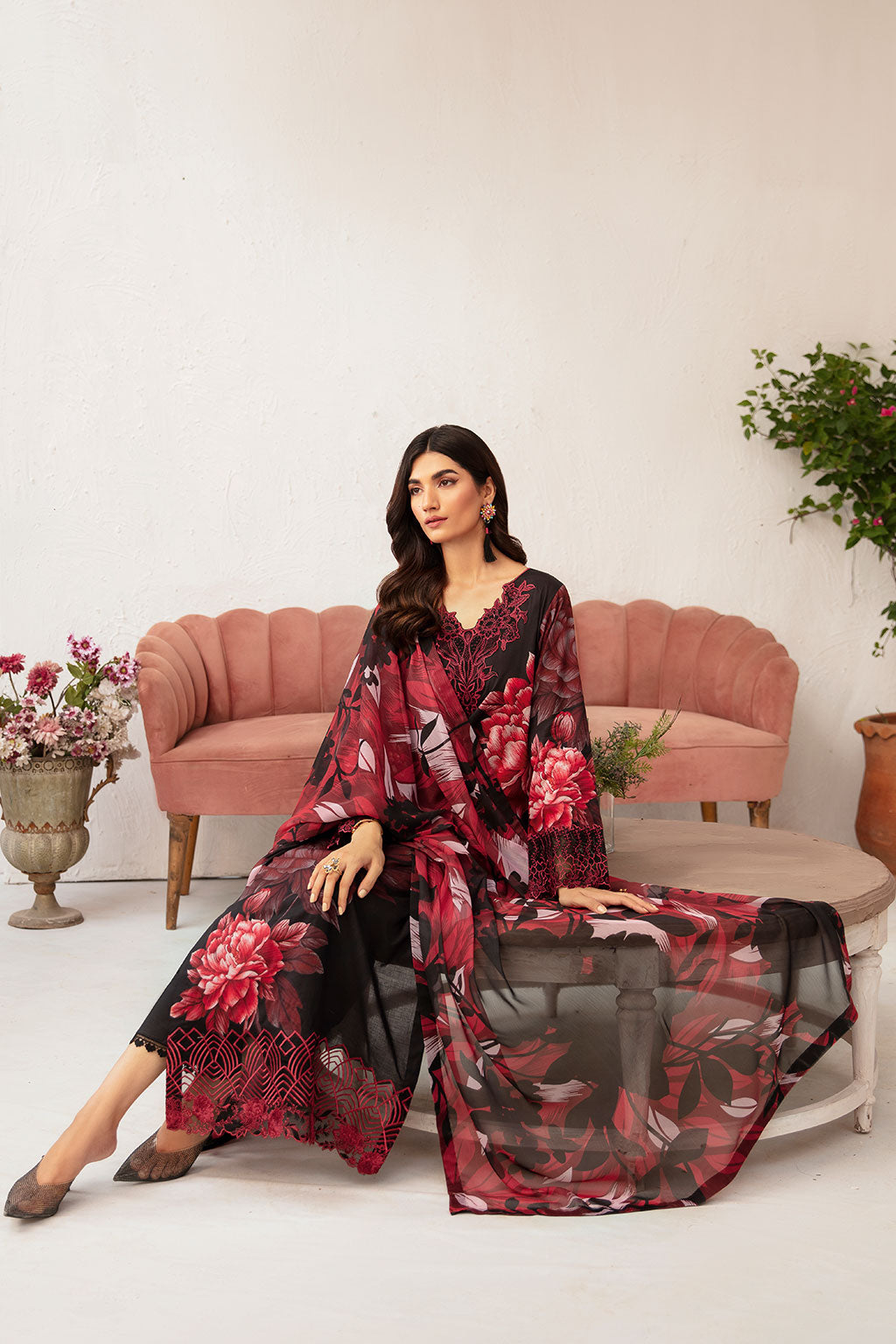 Ramsha | Rangrez Lawn Collection | N-703 - House Of Hania
